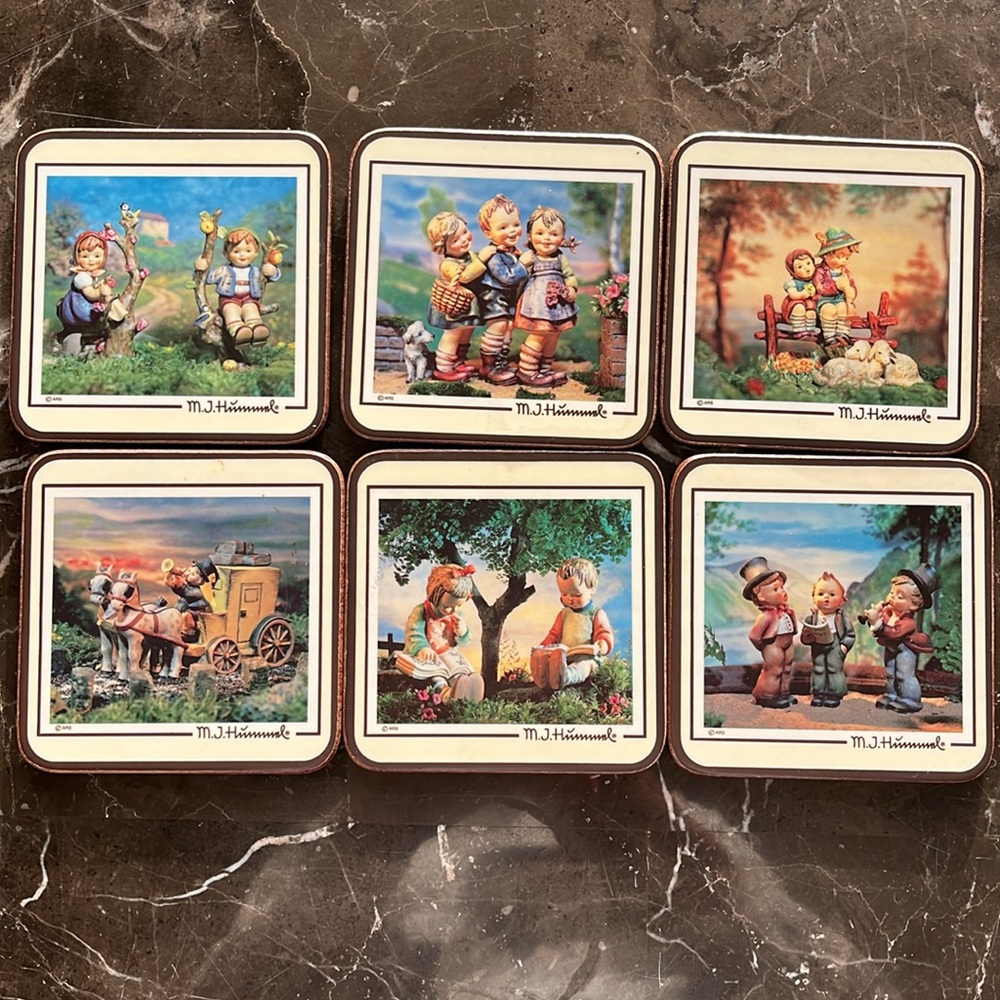 Pimpernel Hummel coasters